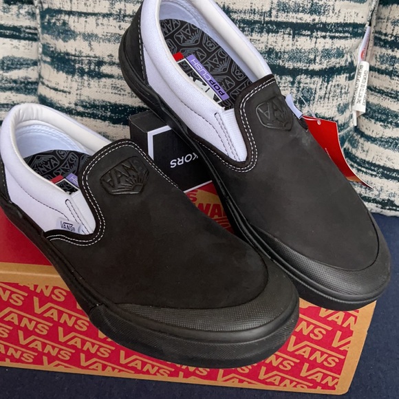 Vans Bmx Slip-On Dak Black/White WMNS - Picture 7 of 16